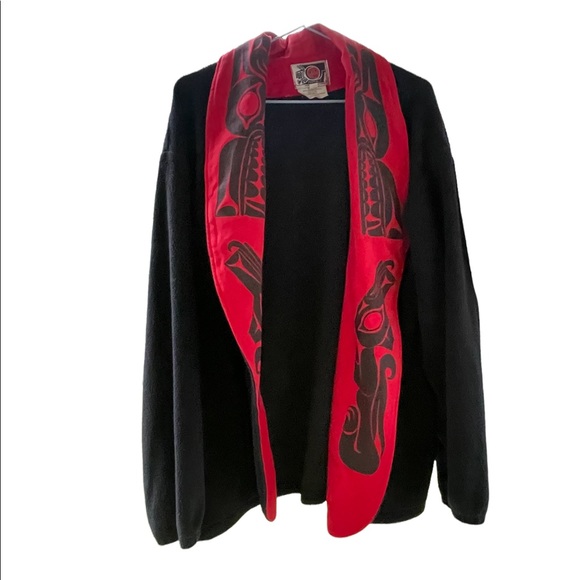 One of a kind Vintage,!Ay Ay Mut Original Salish Coat RARE!!… - Picture 2 of 11